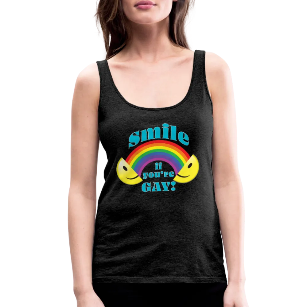 2024 *SMILE IF YOU'RE GAY* Women's Cut Tank