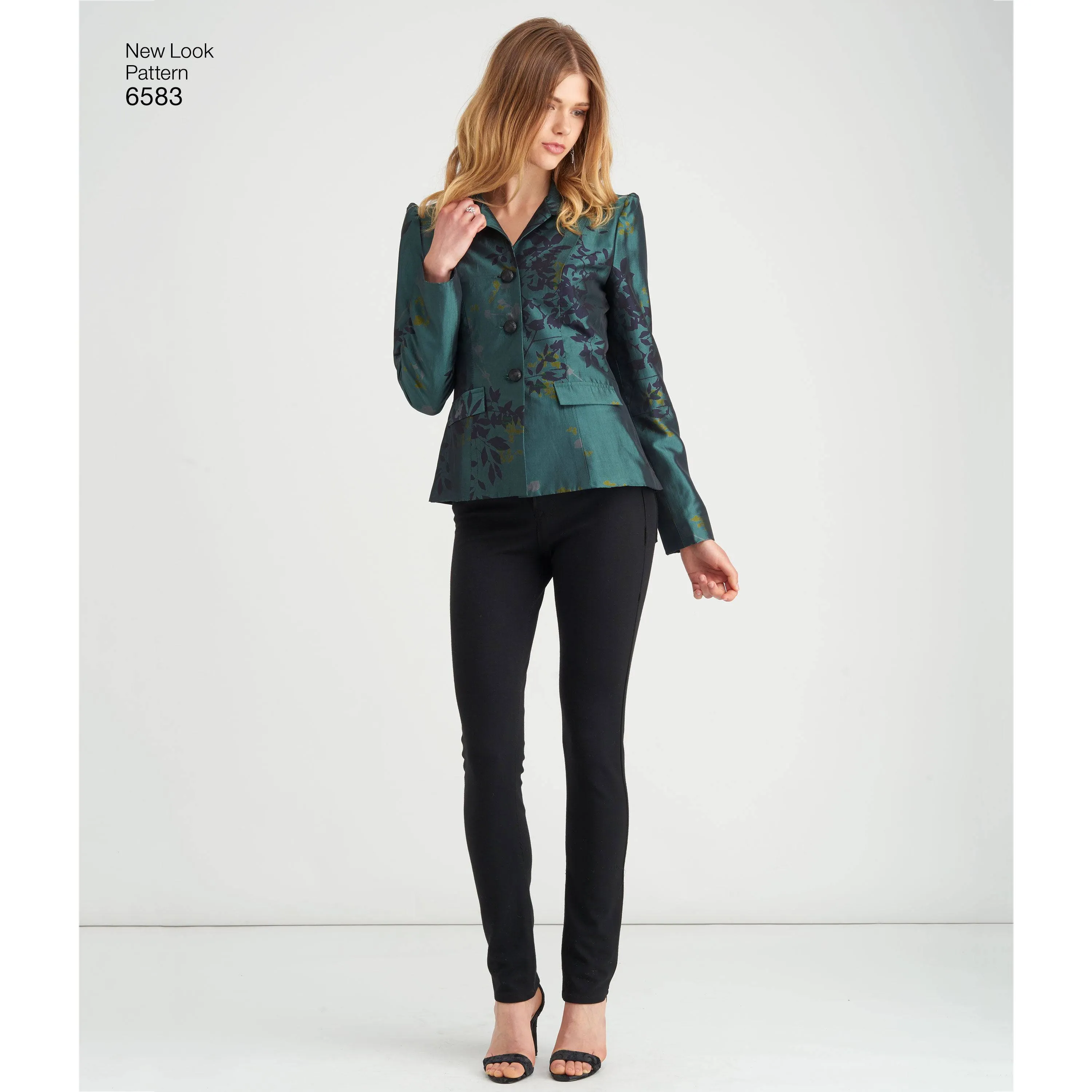 6583 New Look Pattern 6583 Misses' Lined Jacket