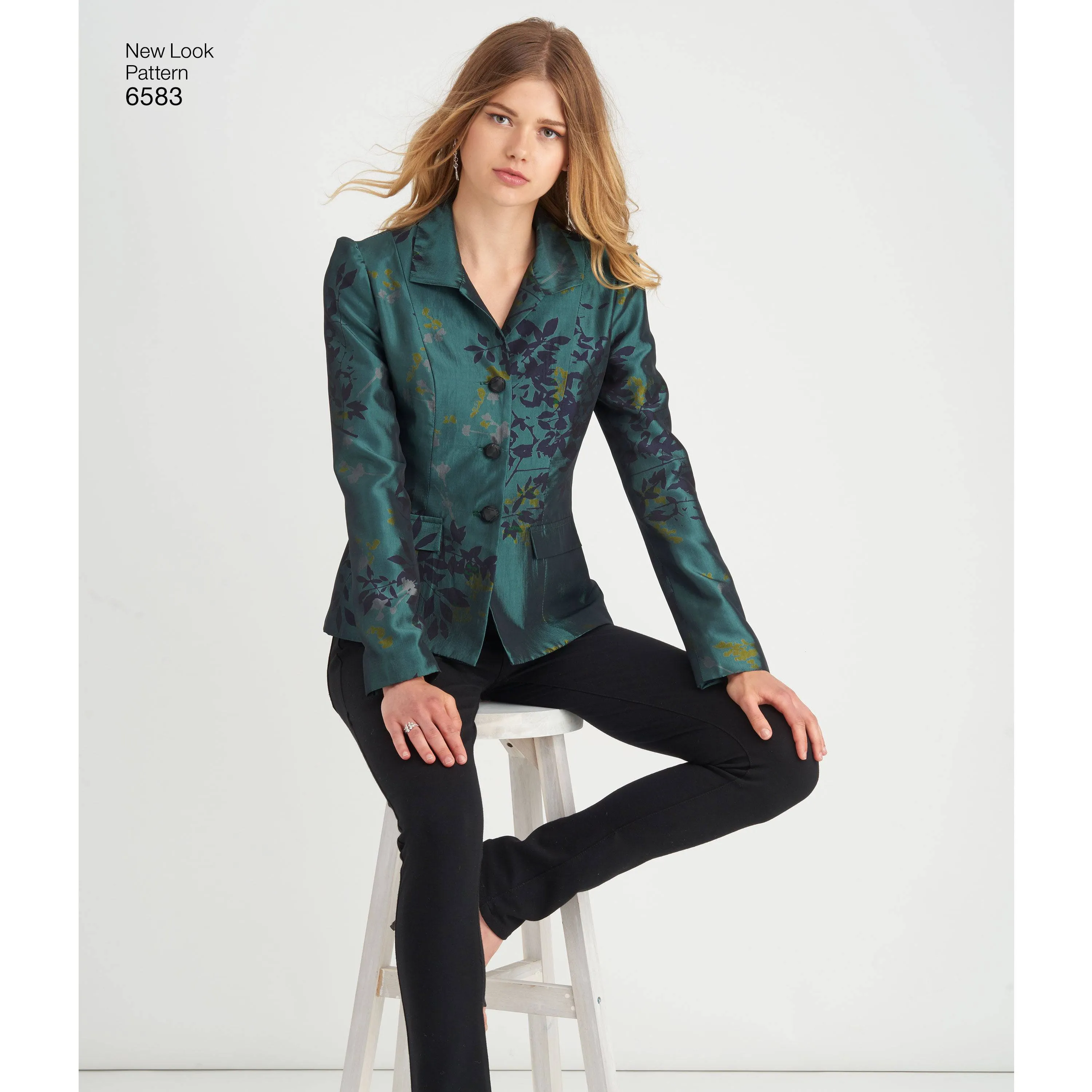 6583 New Look Pattern 6583 Misses' Lined Jacket