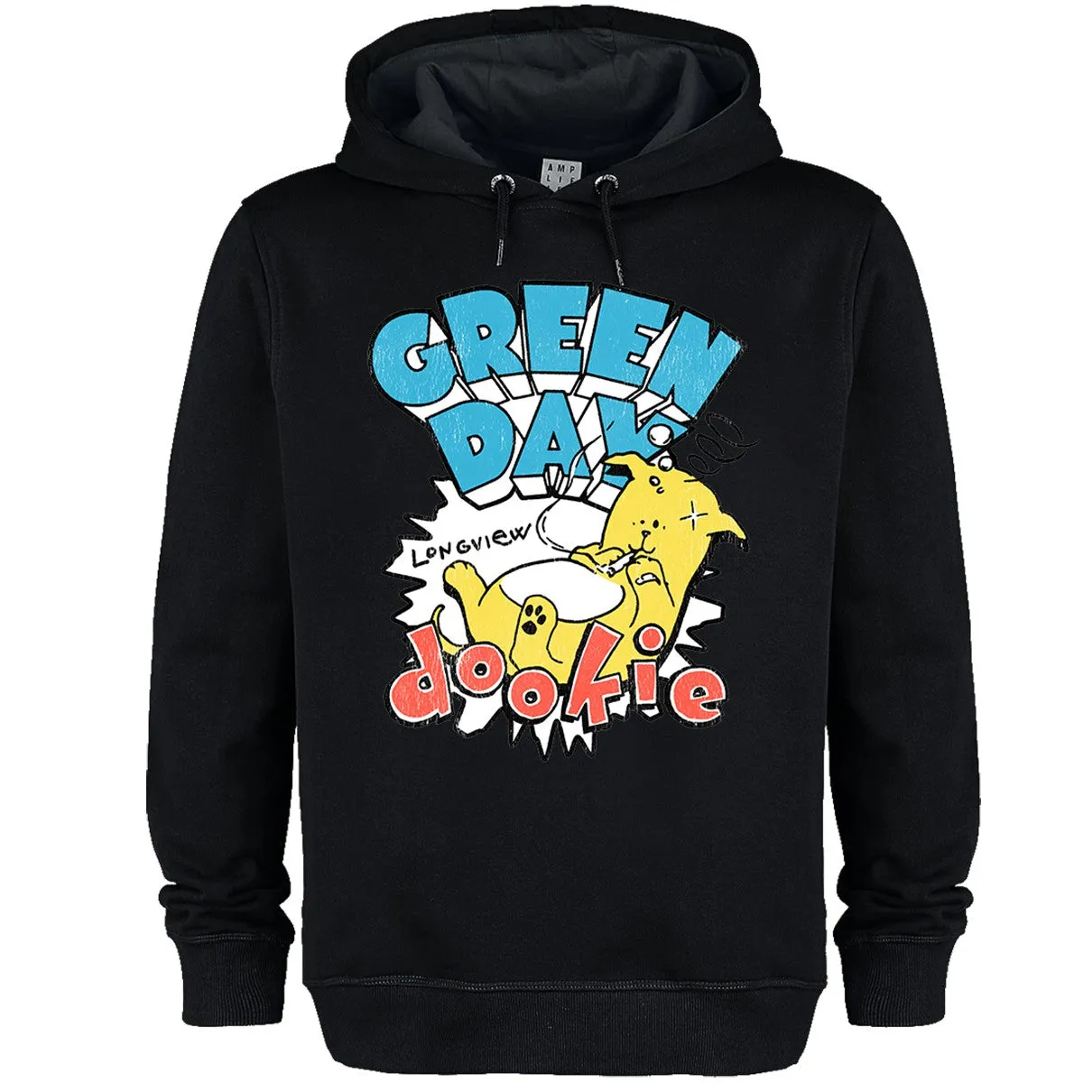 Amplified Unisex Adult Dookie Longview Green Day Hoodie