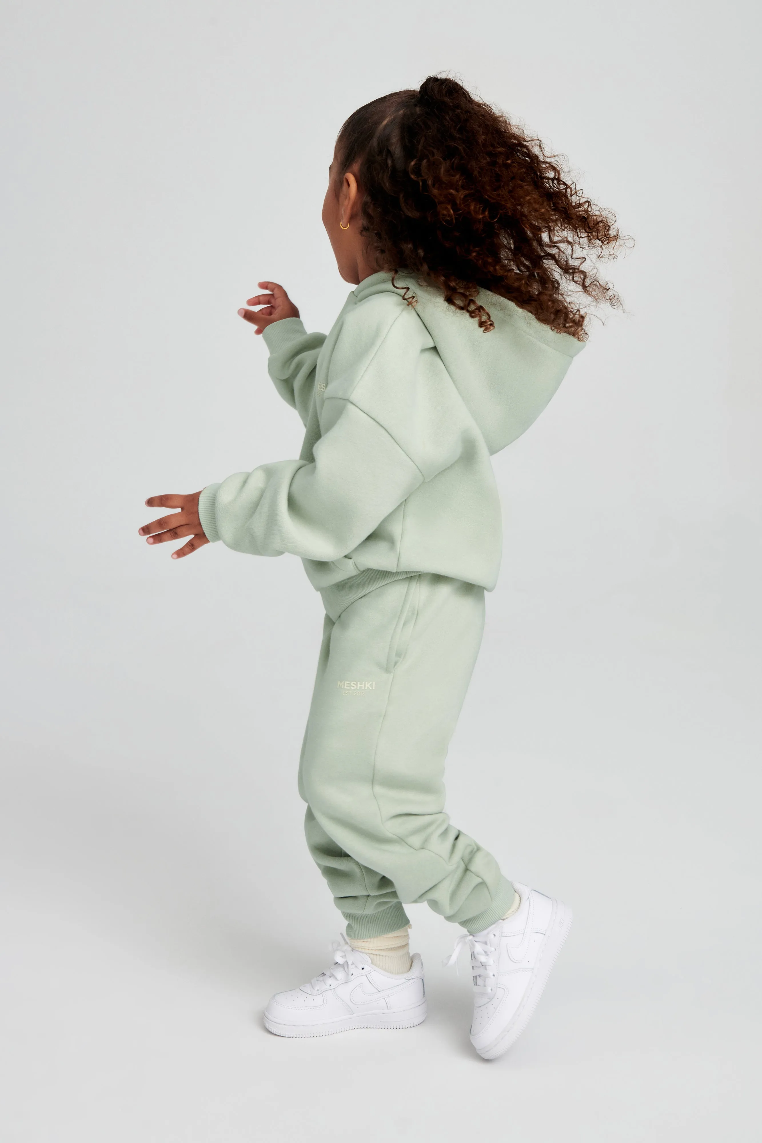 Bernie Kids Unisex Hoodie - Light Sage