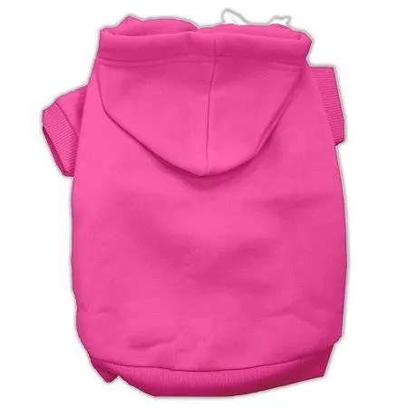 Blank Hoodies Bright Pink Size L (14)