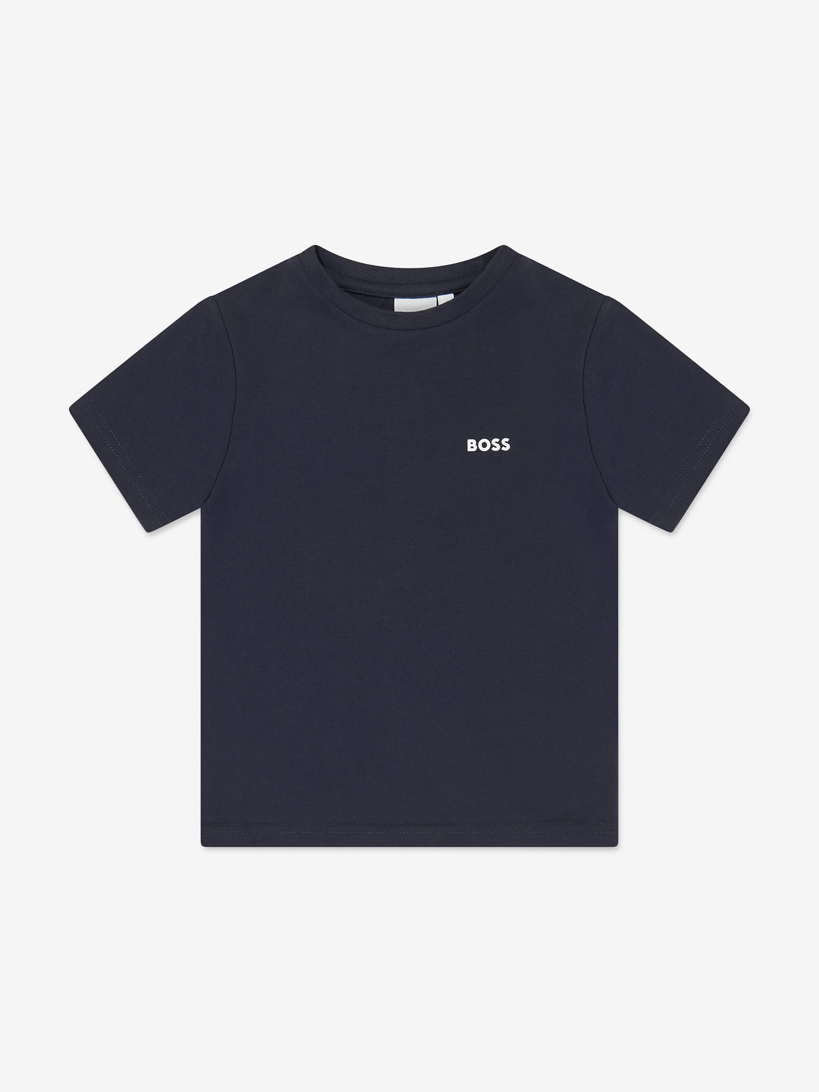 BOSS Boys 2 Pack T-Shirts Set in Navy