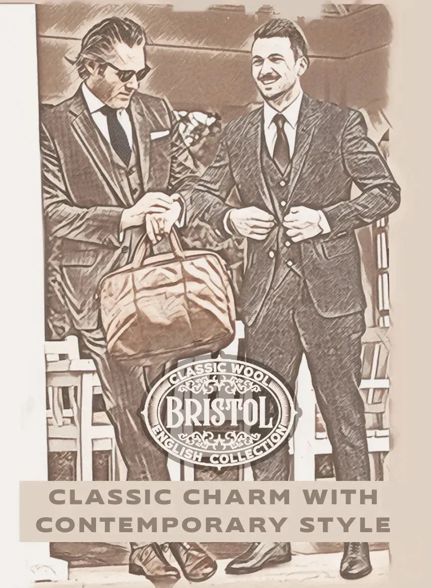 Bristol Rejulo Gray Checks Jacket