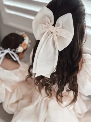 Champagne Elegance Sailor Bow