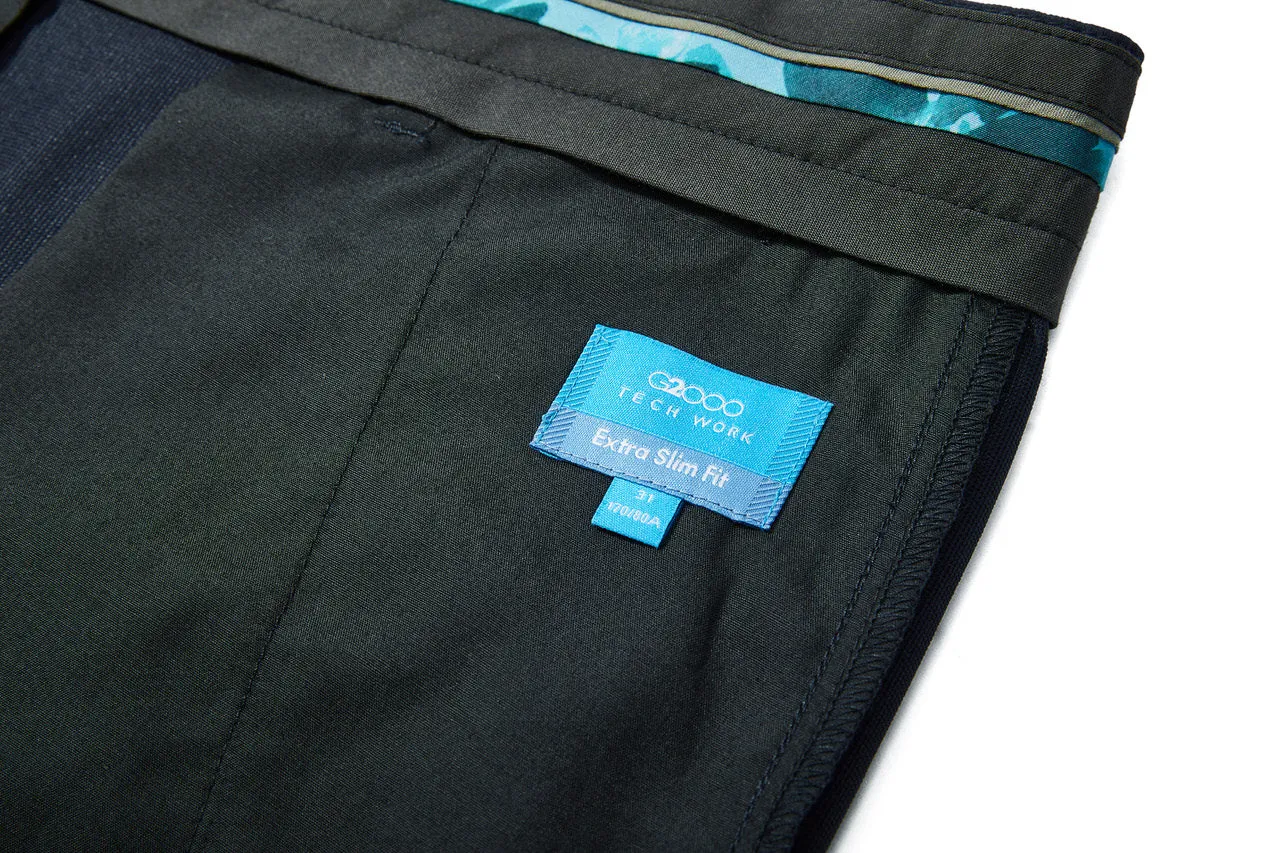 Dry Wicking Multi-Way Stretch Casual Pants in Extra Slim Fit