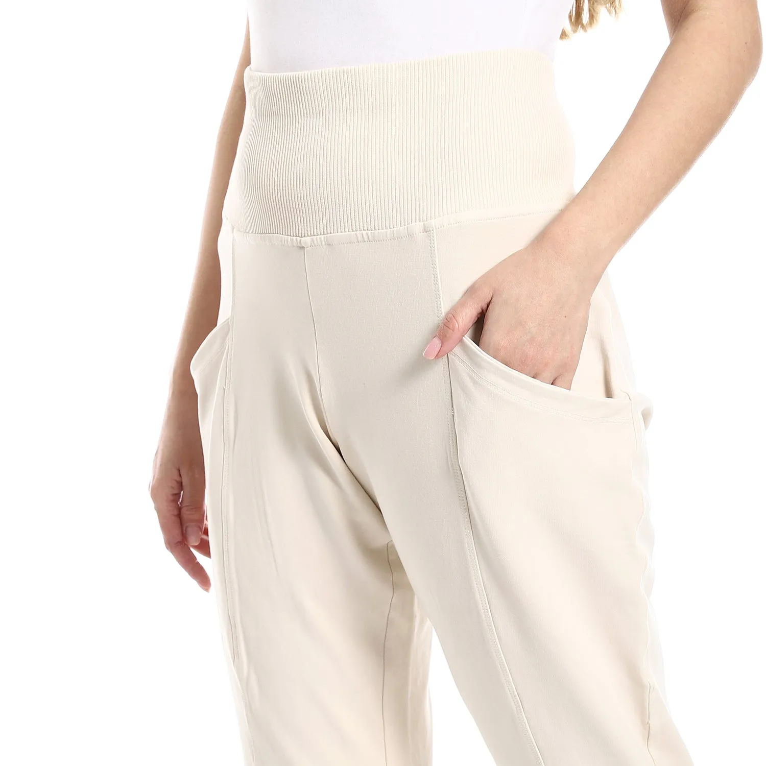 Elastic Waist Trousers - Merch