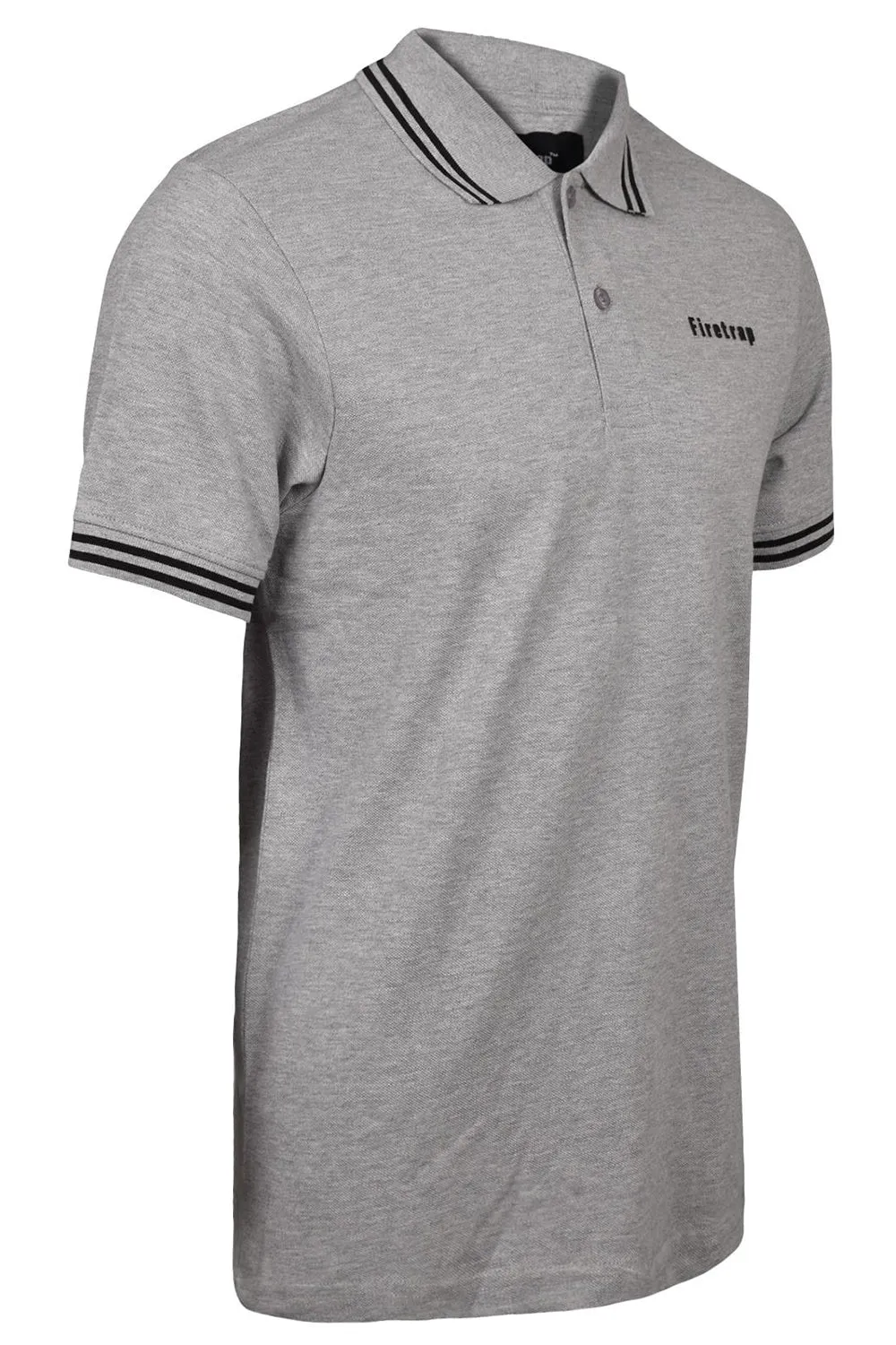 Firetrap Mens Short Sleeve Polo T-shirt