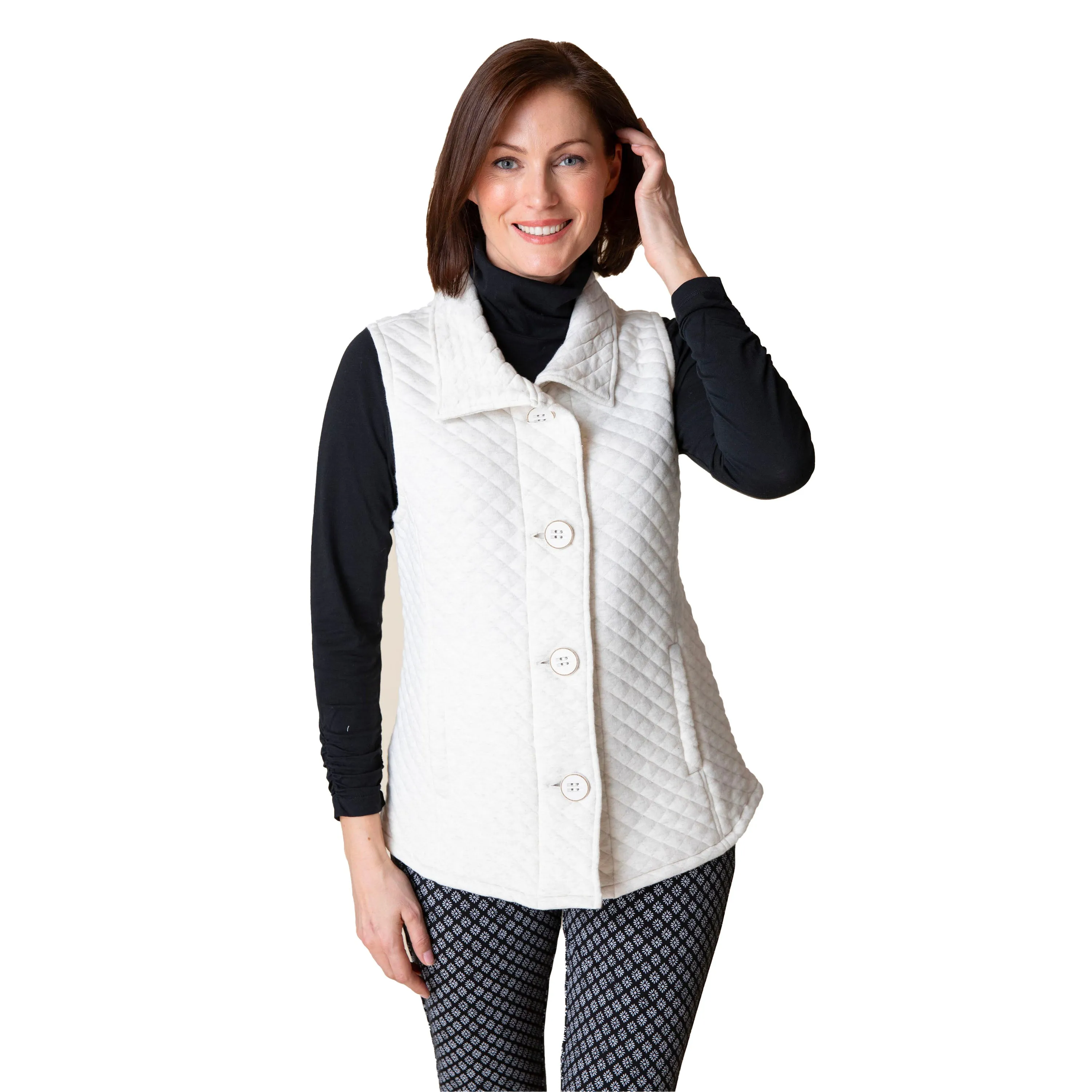 Habitat Quilted Knit Vest - 53611