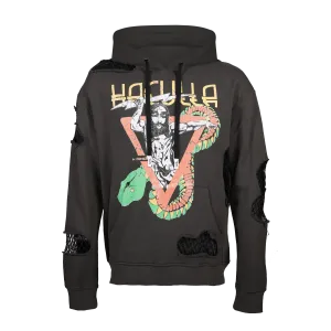 HACULLA IN CONCERT FISHNET HOODIE