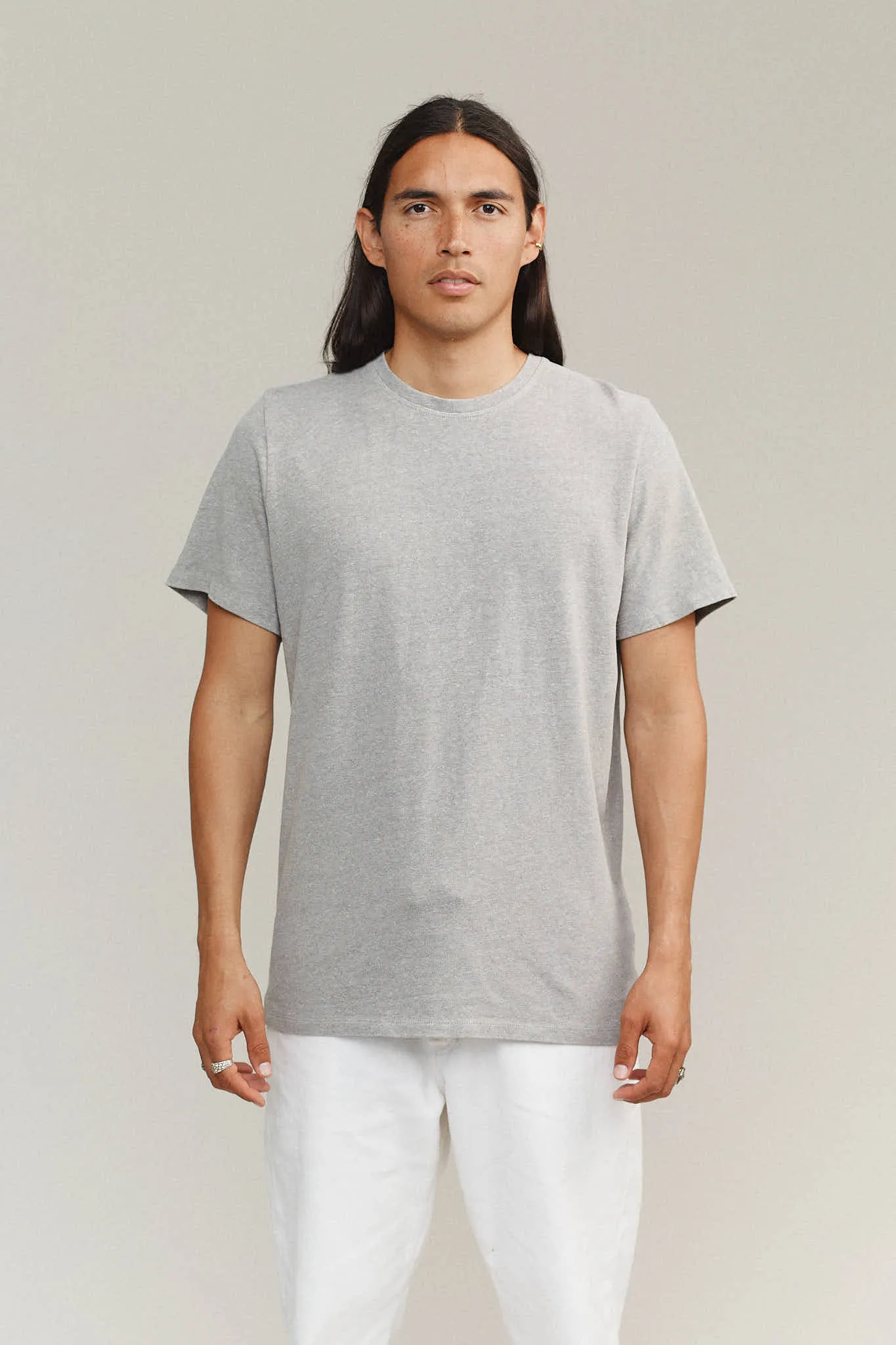 Heathered Boulder Tee