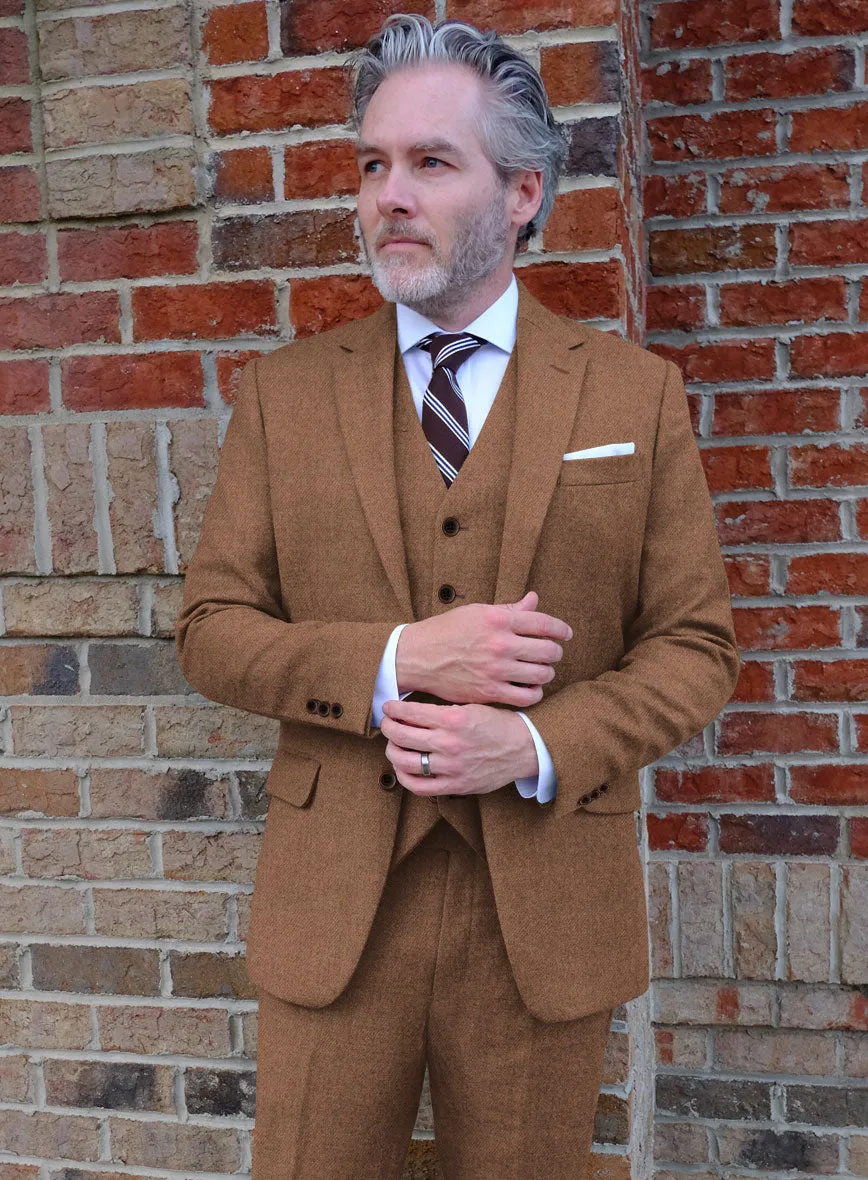 Highlander Earthy Brown Tweed Jacket