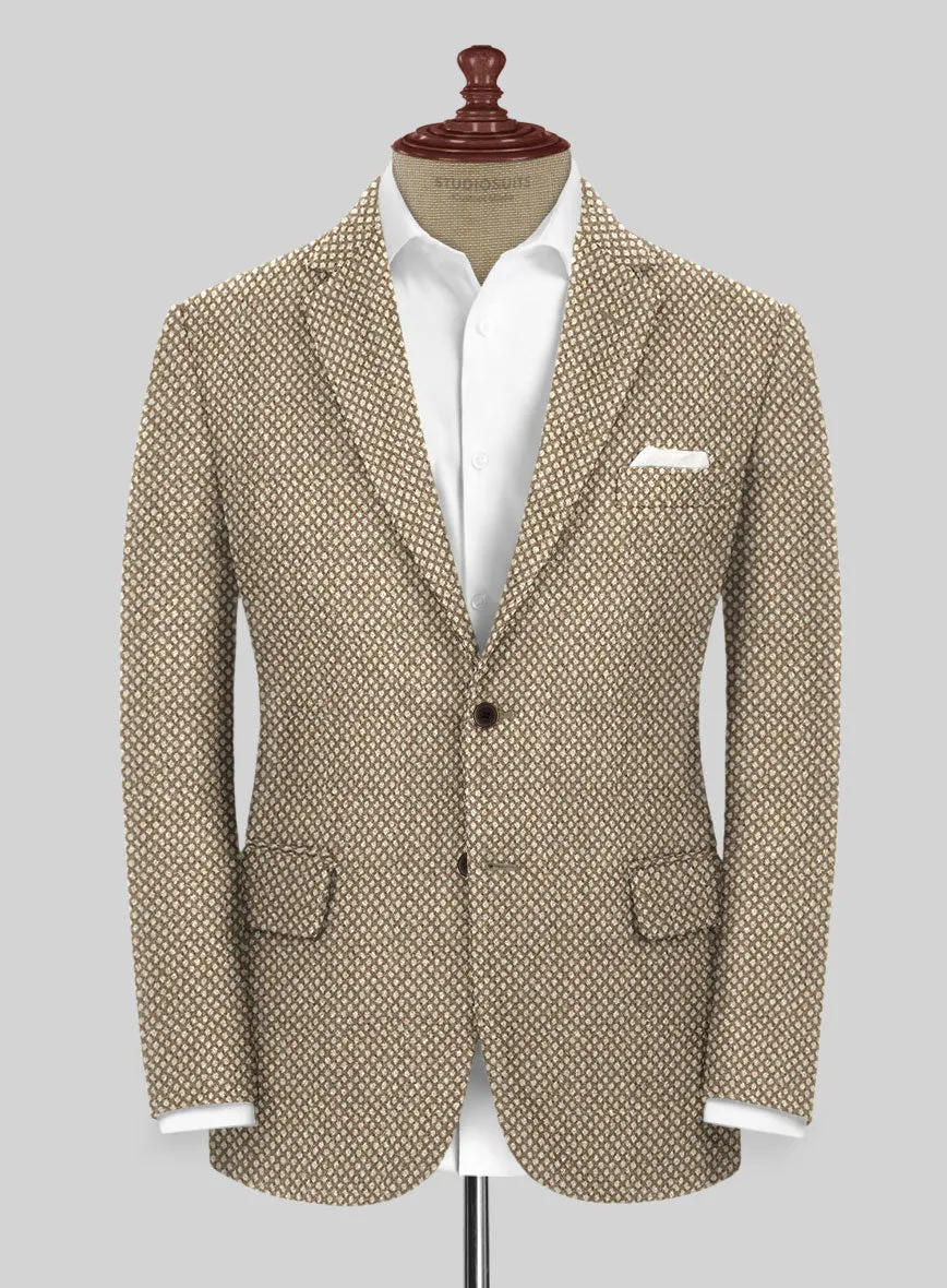 Highlander Heavy Honeycomb Brown Tweed Jacket