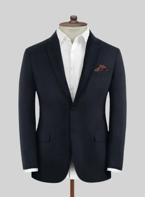 Huddersfield Stretch Navy Blue Wool Jacket