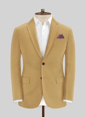 Italian Cider Brown Cotton Stretch Jacket