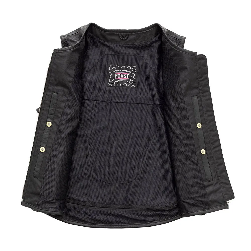 Katana - Women's Motorcycle Leather Vest