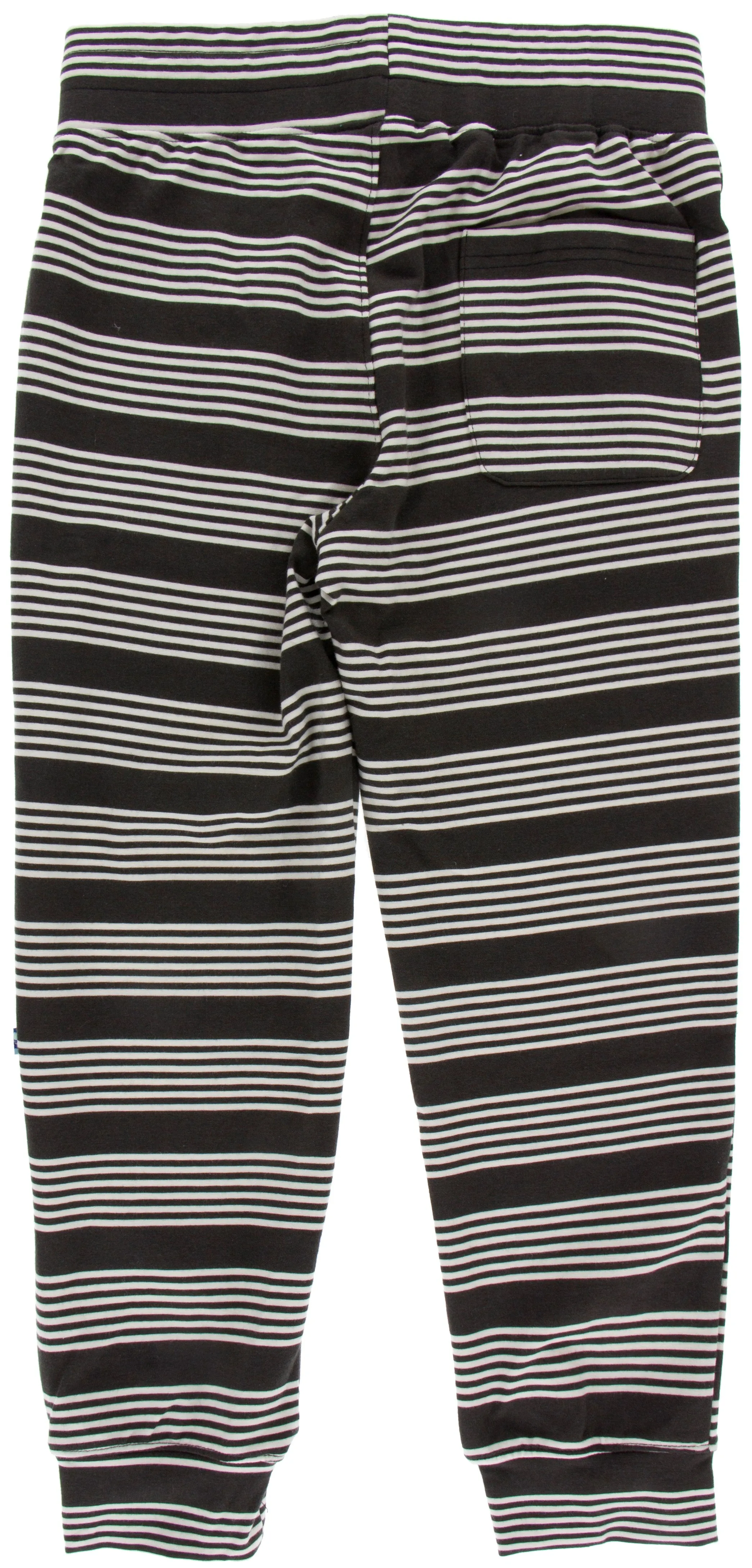 KicKee Pants Zebra Agriculture Stripe Performance Jersey Tapered Pants