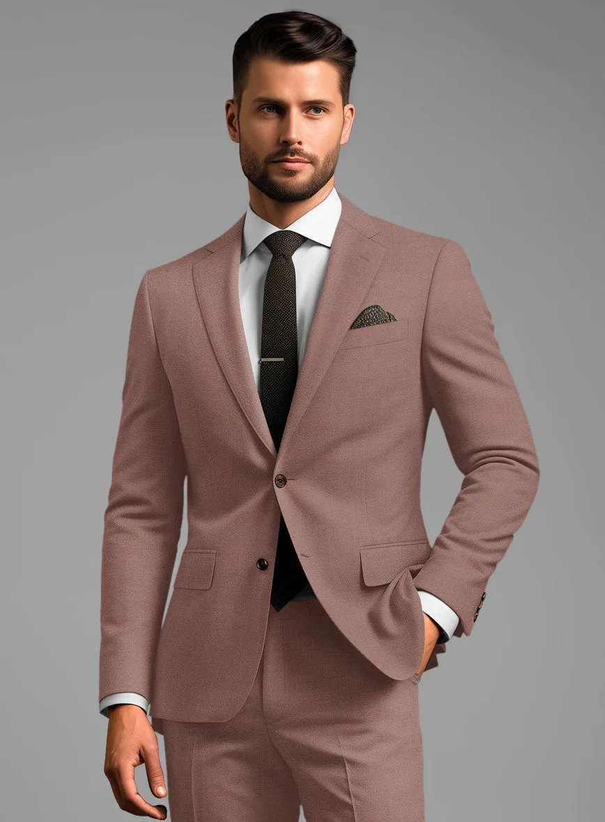 Marco Stretch Rose Taupe Wool Jacket