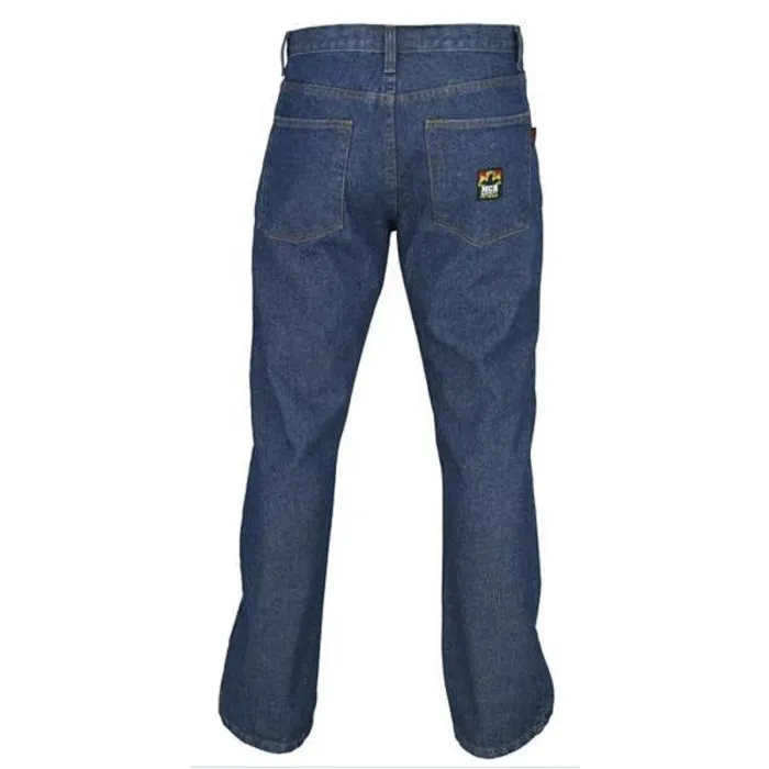 MCR Safety P1D 13 Oz. Flame Resistant Denim Jeans, Blue, 1 Each