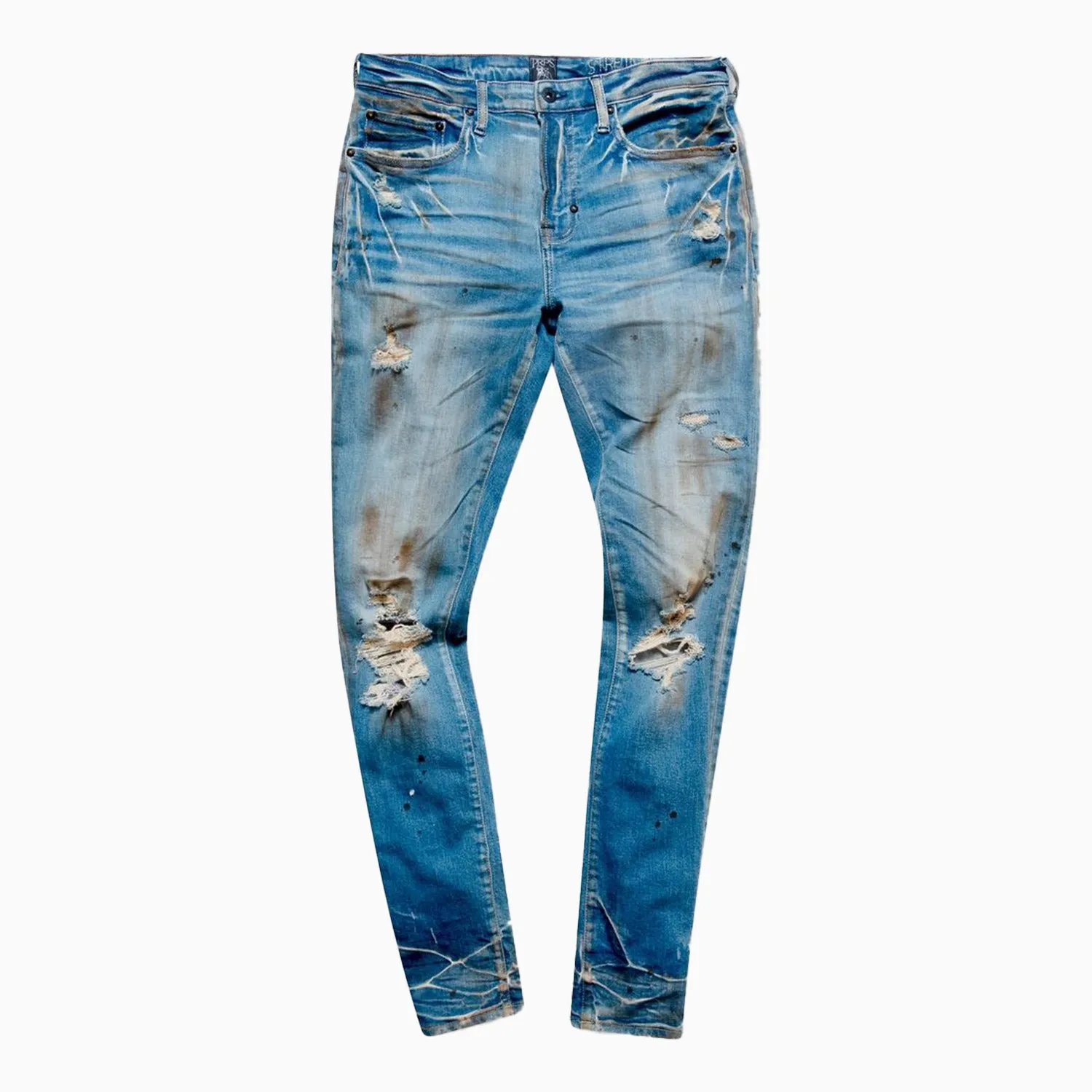 Men's Fenella Distressed Skinny Denim Pant