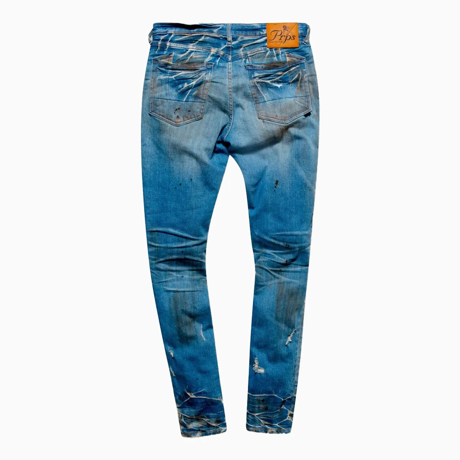 Men's Fenella Distressed Skinny Denim Pant