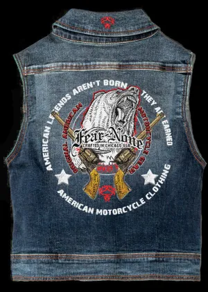 Mens "Bear & Guns" Highway Vest