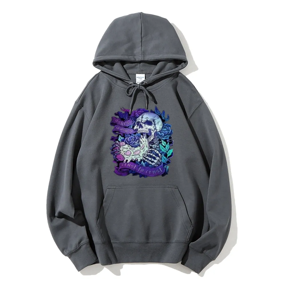 Mens The Black Death Graphic Hoodies