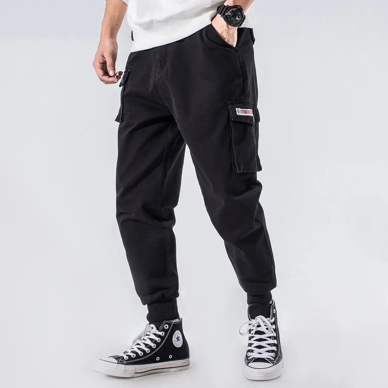 Multi Pockets Casual Cargo Jogger Men Pant