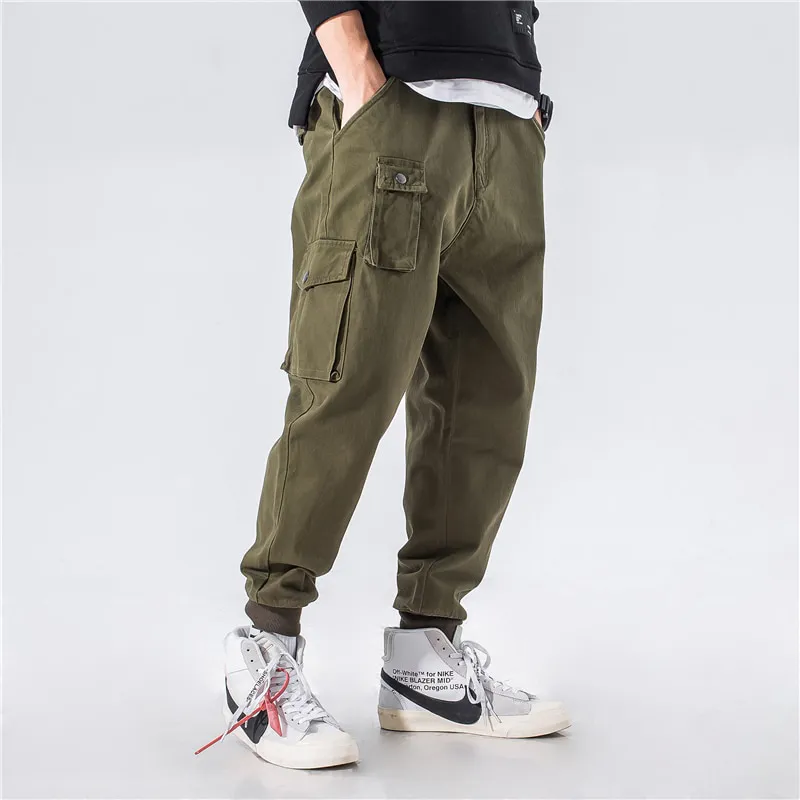 Multi Pockets Casual Cargo Jogger Men Pant