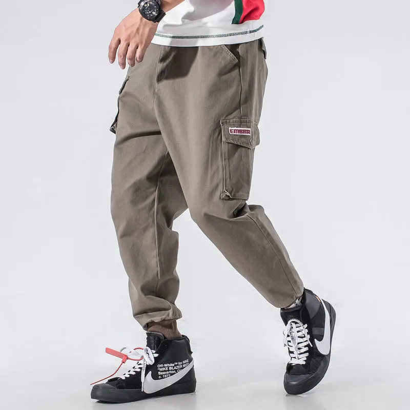 Multi Pockets Casual Cargo Jogger Men Pant