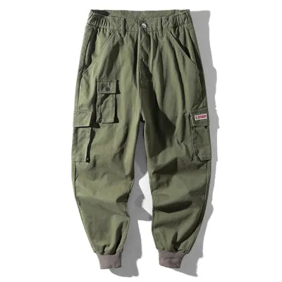 Multi Pockets Casual Cargo Jogger Men Pant