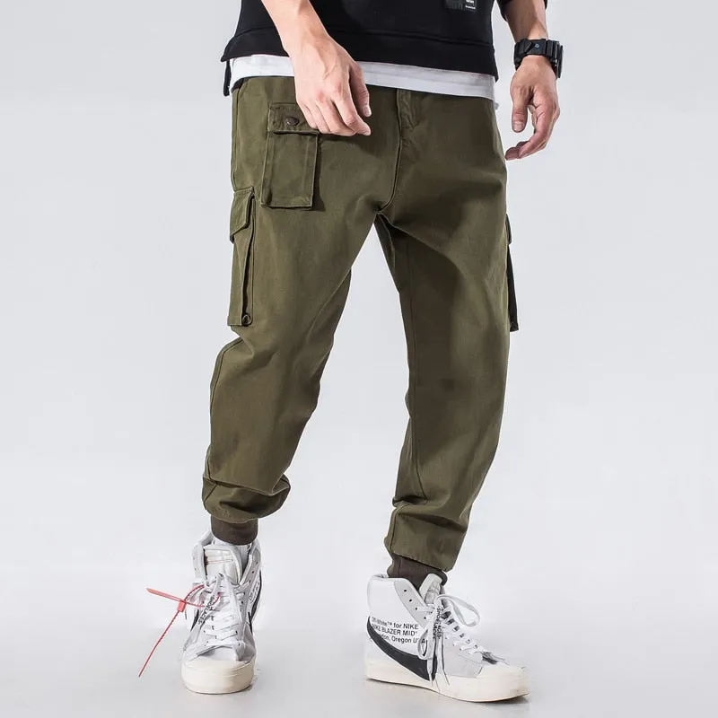 Multi Pockets Casual Cargo Jogger Men Pant