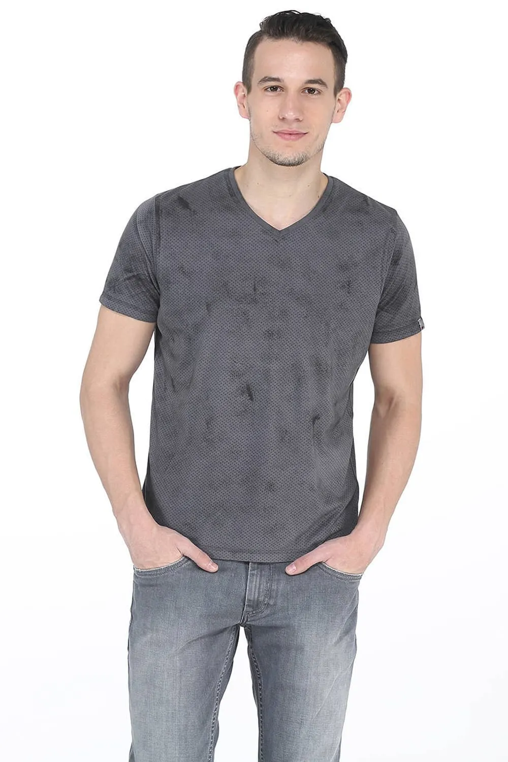 Muscle Fit V Neck T.shirt