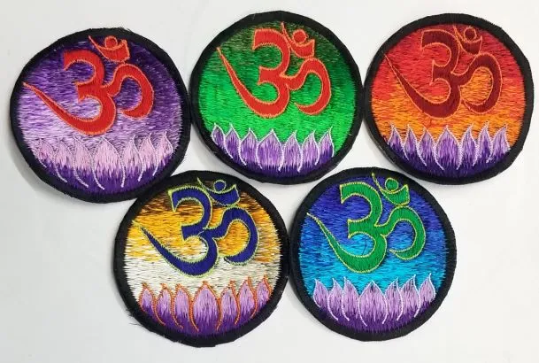 Om Patches (Pack Of 5)