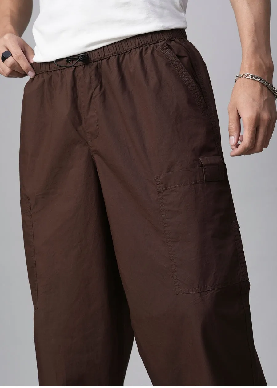 Parachute Pants For Men - Cocoa