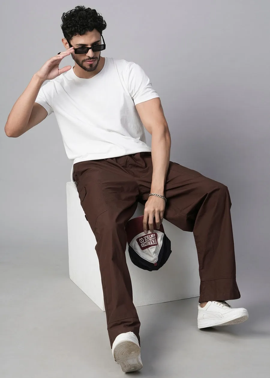 Parachute Pants For Men - Cocoa