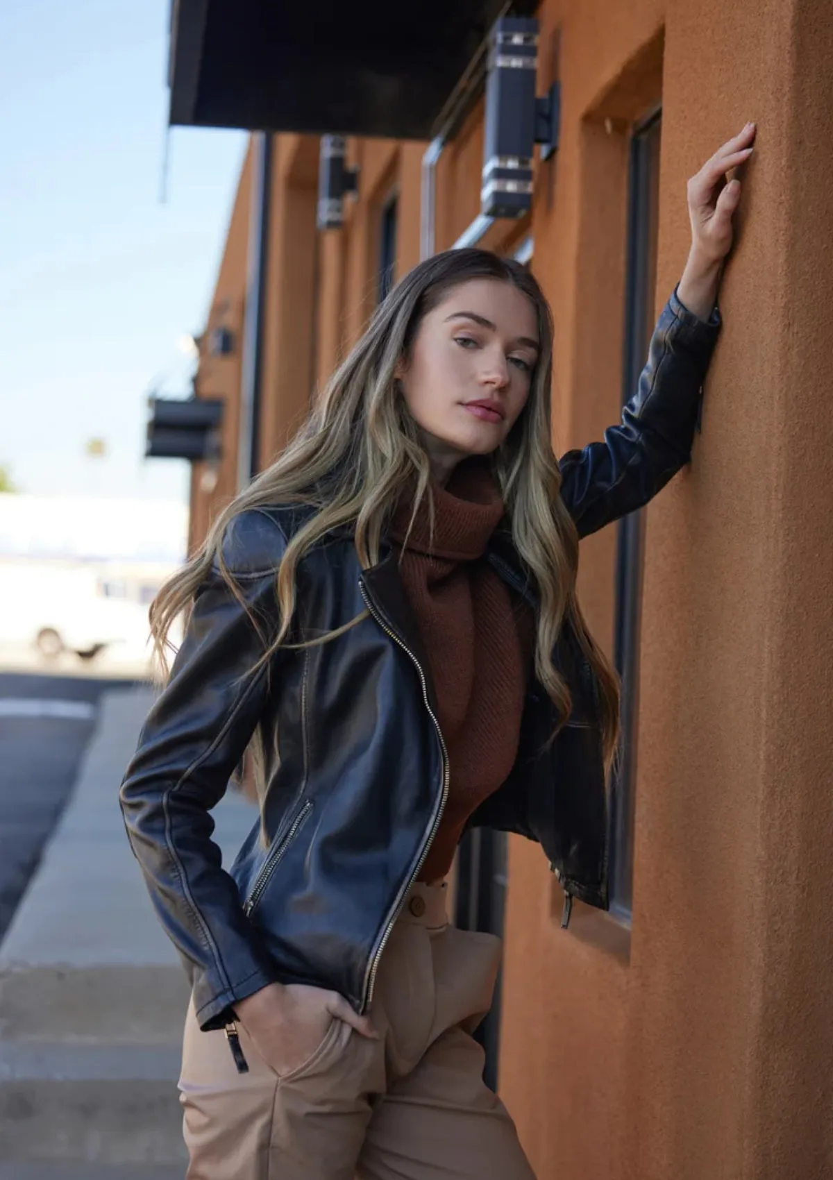 Peggie Leather Jacket