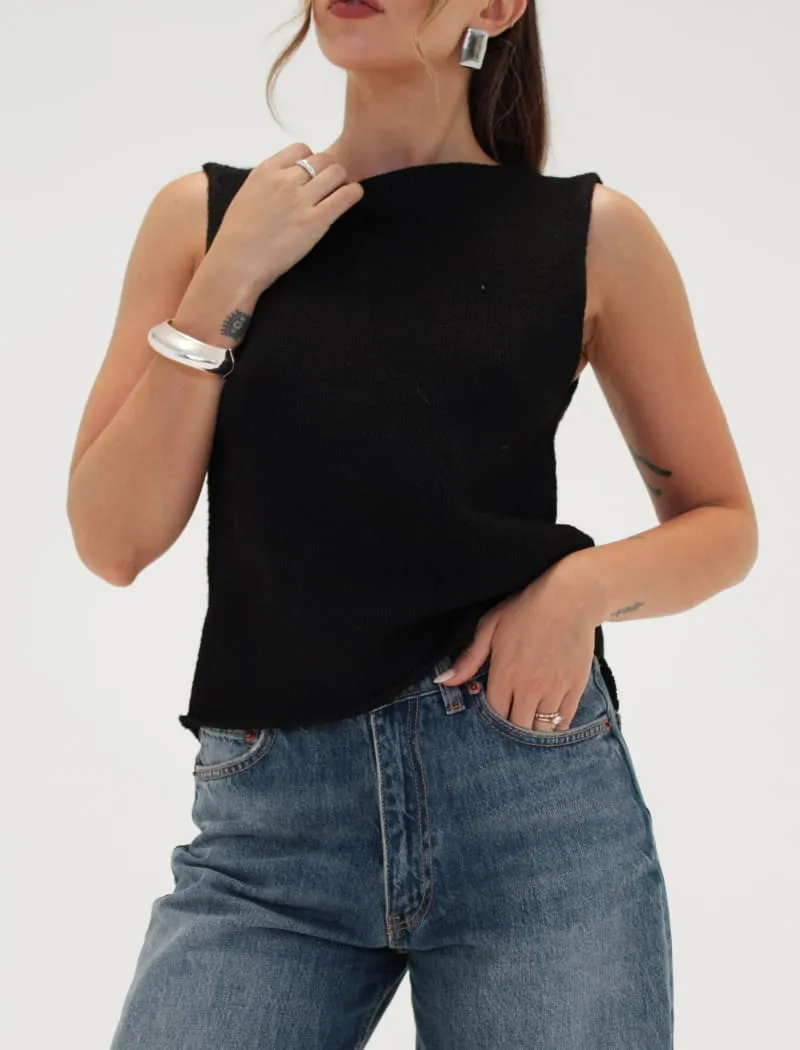 Prince Street Top | Black