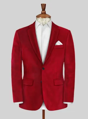 Red Velvet Jacket