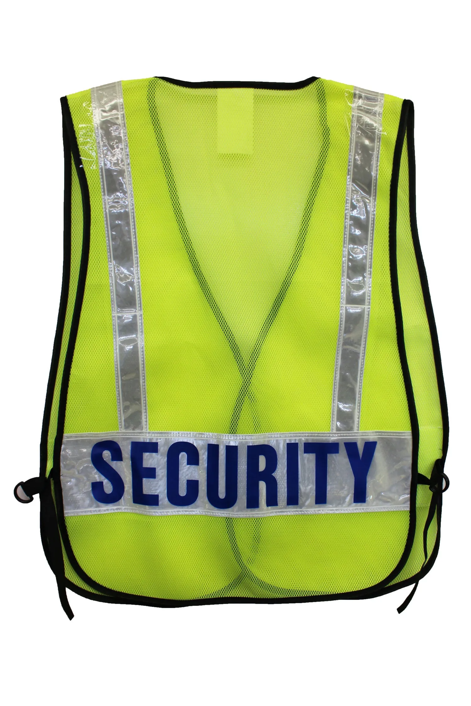 Reflective Safety Vests with Message ID (Lime Green)