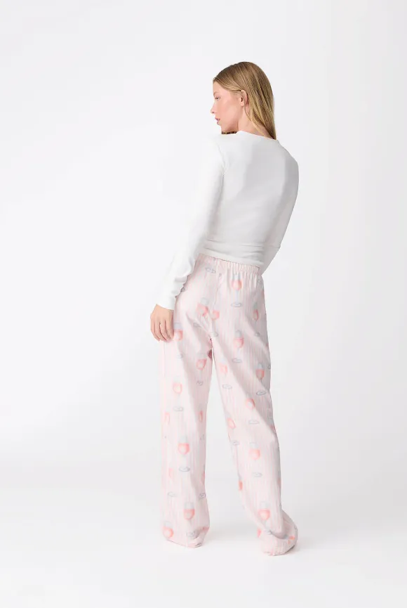 Rose All Day Flannel Pant