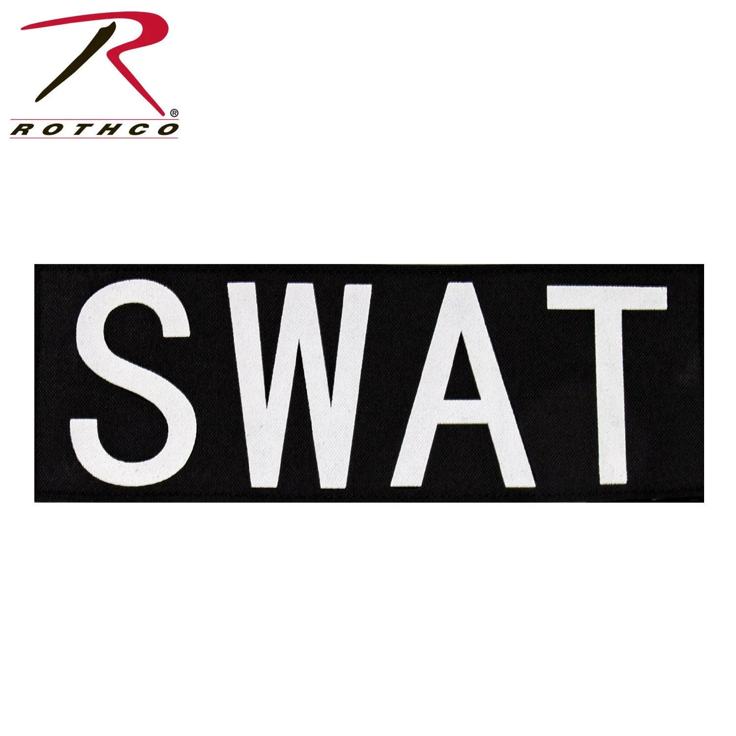 Rothco SWAT Patch With Hook Back