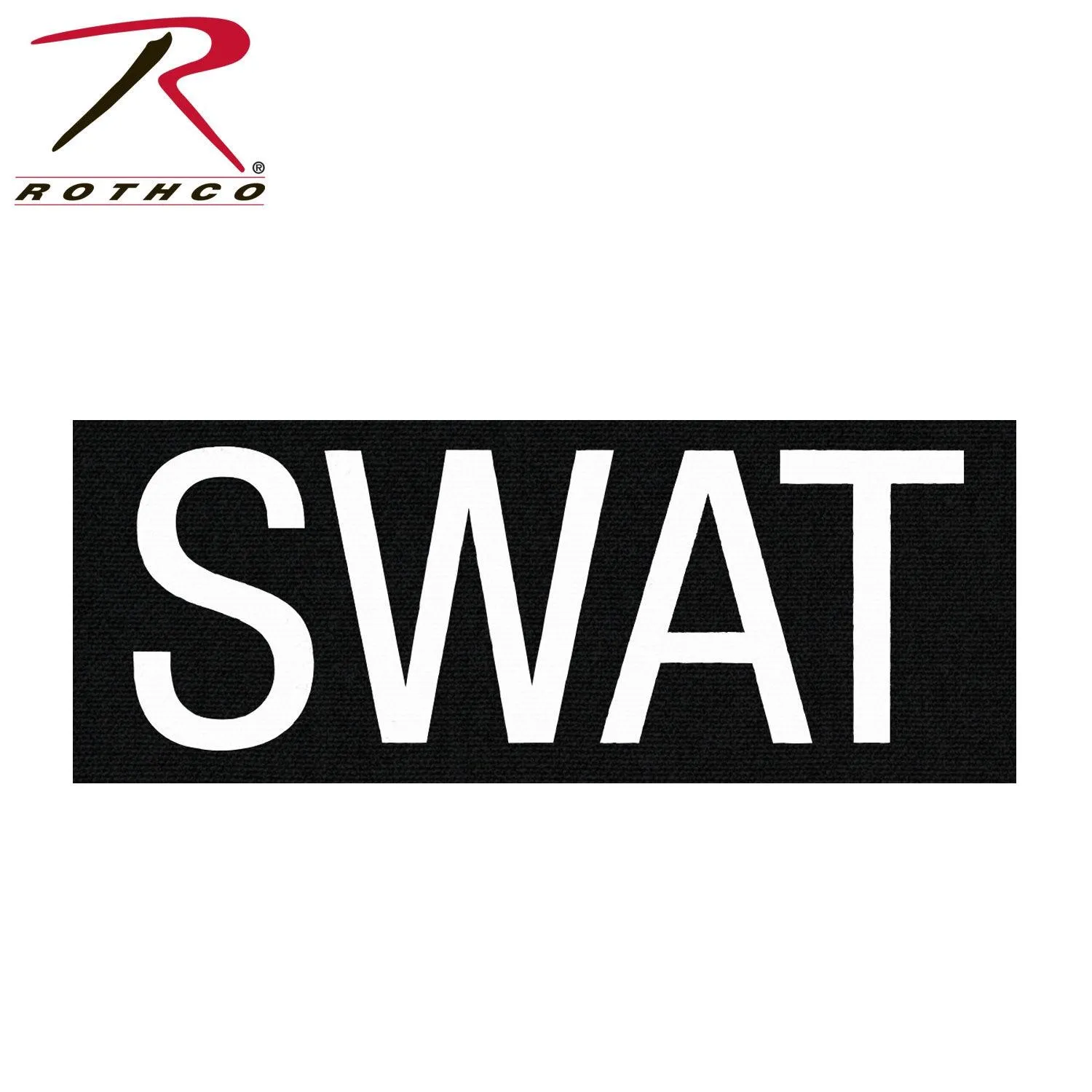 Rothco SWAT Patch With Hook Back