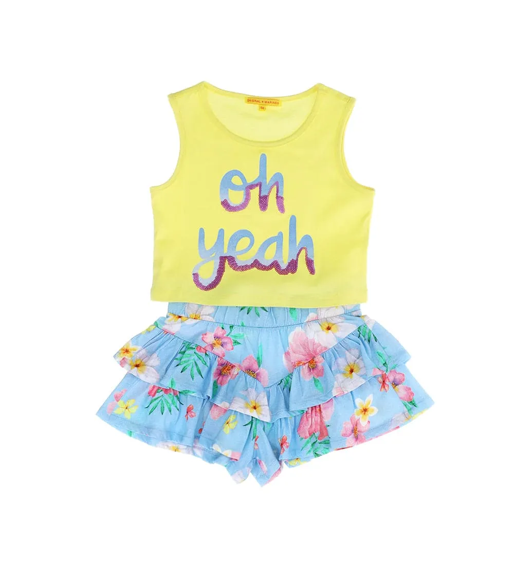 SHINE BRIGHT TANK & SHORTS SET