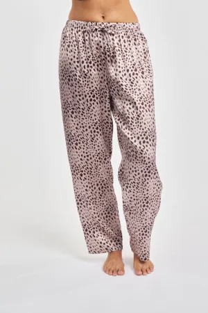 Silk Pants Leopard