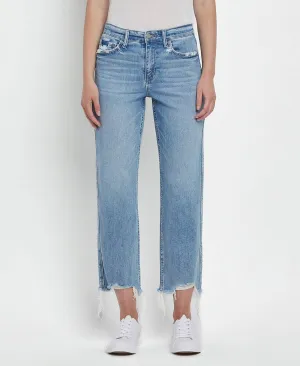 Straight Cropped Jeans