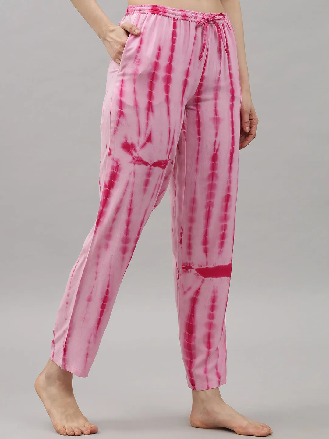 Tie and Dye Pyjama - Pink