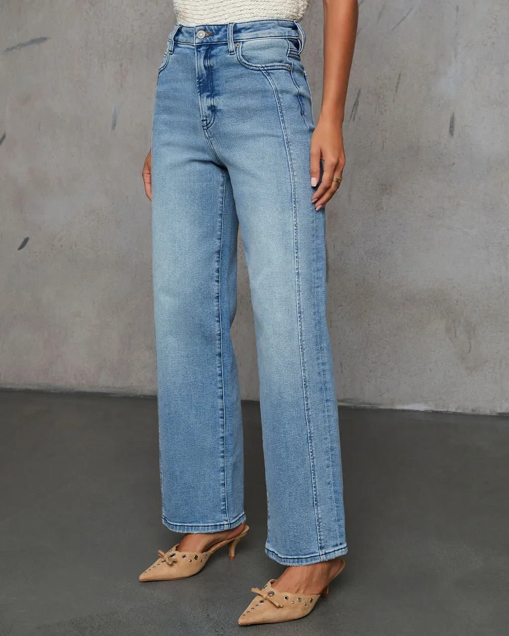 Tomcat High Rise Straight Leg Jeans