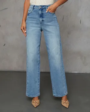 Tomcat High Rise Straight Leg Jeans