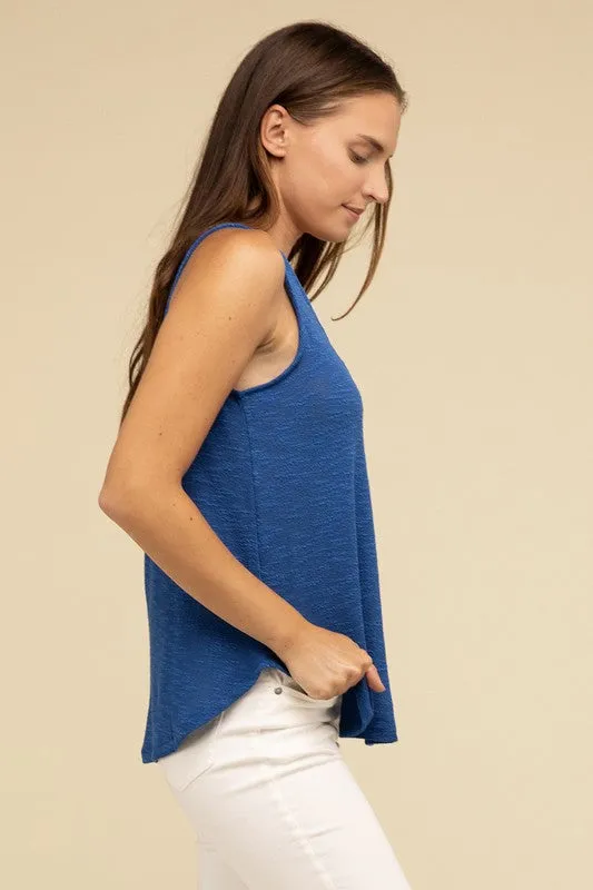 V Neck Sleeveless Cami Top